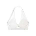 Loki & Ivy Women's Pleated Halter Sports Bra