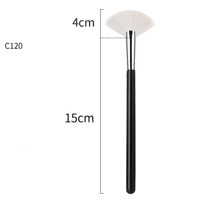 Single Fan-shaped Brightening Makeup Brush Pi-Mart