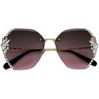 Gradient Lens Sun Glasses - SJB-DIAMOND ELITES