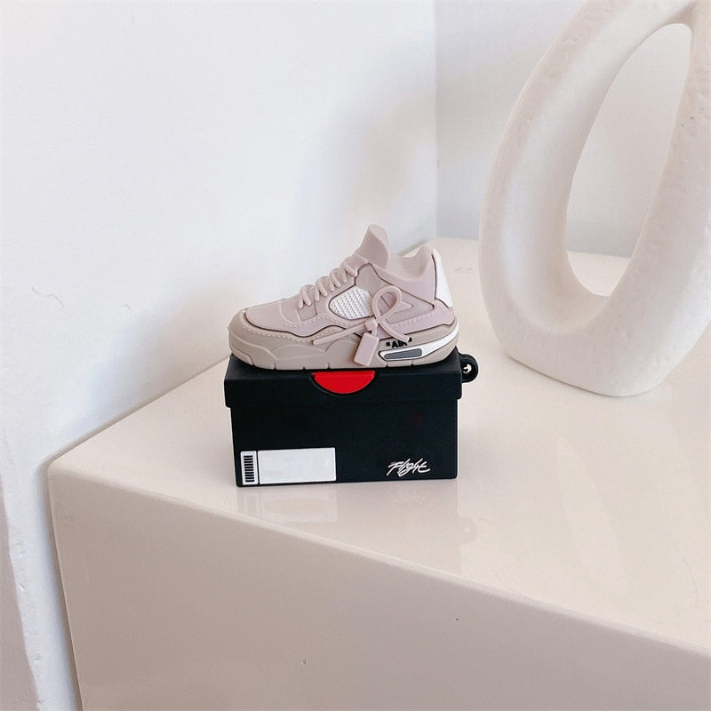 Sneakers Shoe Box Silicone Earphone Case Pi-Mart
