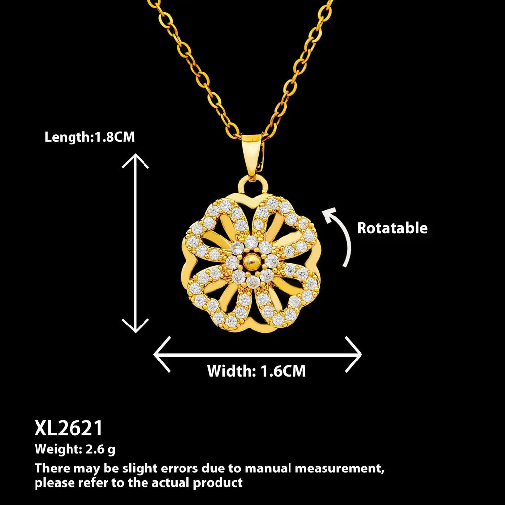 European And American Moon Necklace Niche Non-fading High-grade Accessories