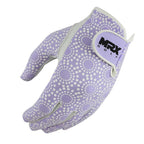 New Women Golf Gloves Cabretta Leather Purple MRX Products