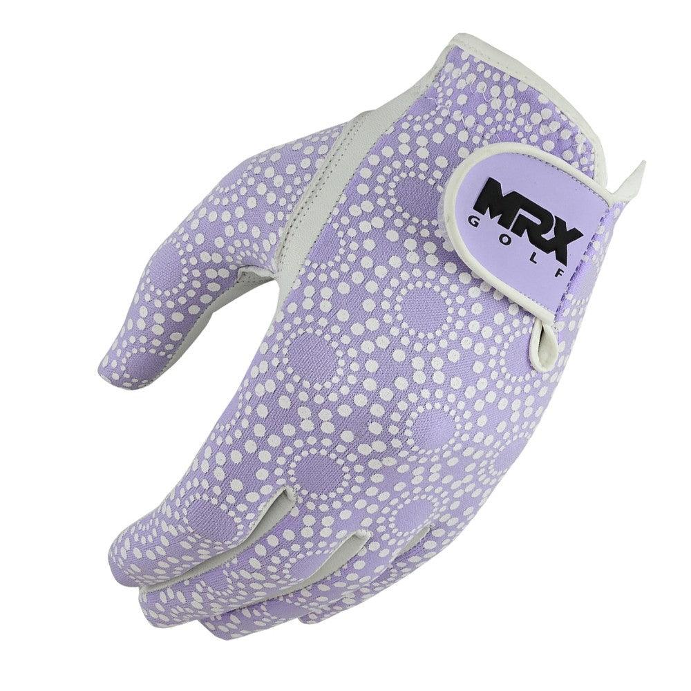 New Women Golf Gloves Cabretta Leather Purple MRX Products