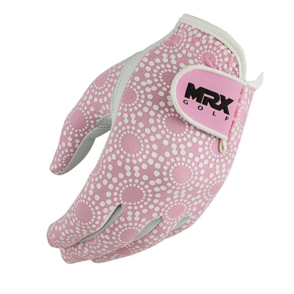 New Women Golf Gloves Cabretta Leather Pink MRX Products