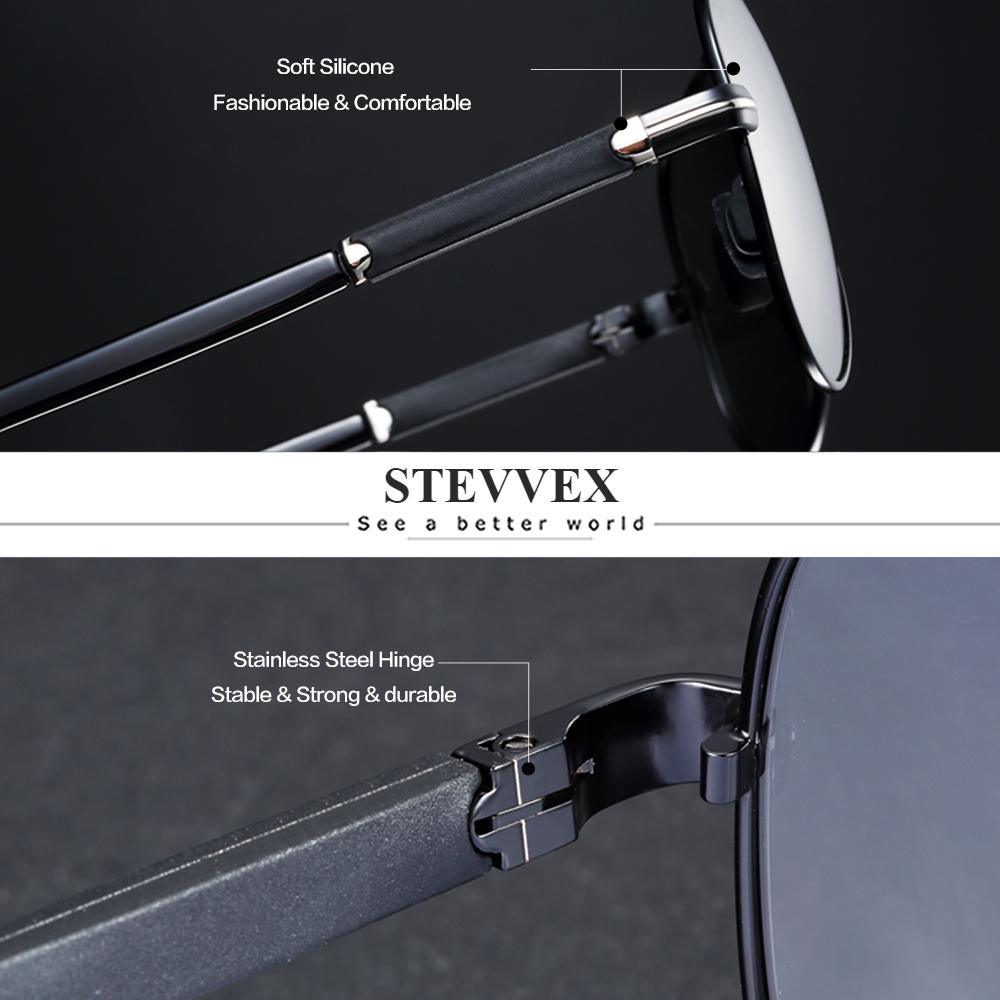 Aviation Luxury New Polarized Mens Sunglasses Pilot Style Men Accessories Driving Fishing Hiking Eyewear With UV400 Protection - SJB-DIAMOND ELITES