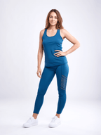 JupiterGear High-Waisted Pilates Leggings with Side Pockets & Mesh Pan - SJB-DIAMOND ELITES
