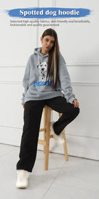 Women's Fashionable Casual Printed Long Sleeved Sweatshirt - SJB-DIAMOND ELITES