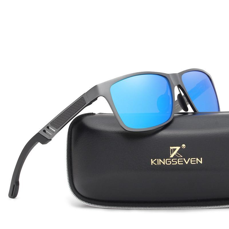 High Quality Luxury Aluminium Men Polarized Sunglasses Retro Modern Style For Sport Golf and Driving - SJB-DIAMOND ELITES