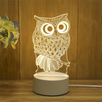 Kids 3D LED Creative Night Lamp - SJB-DIAMOND ELITES