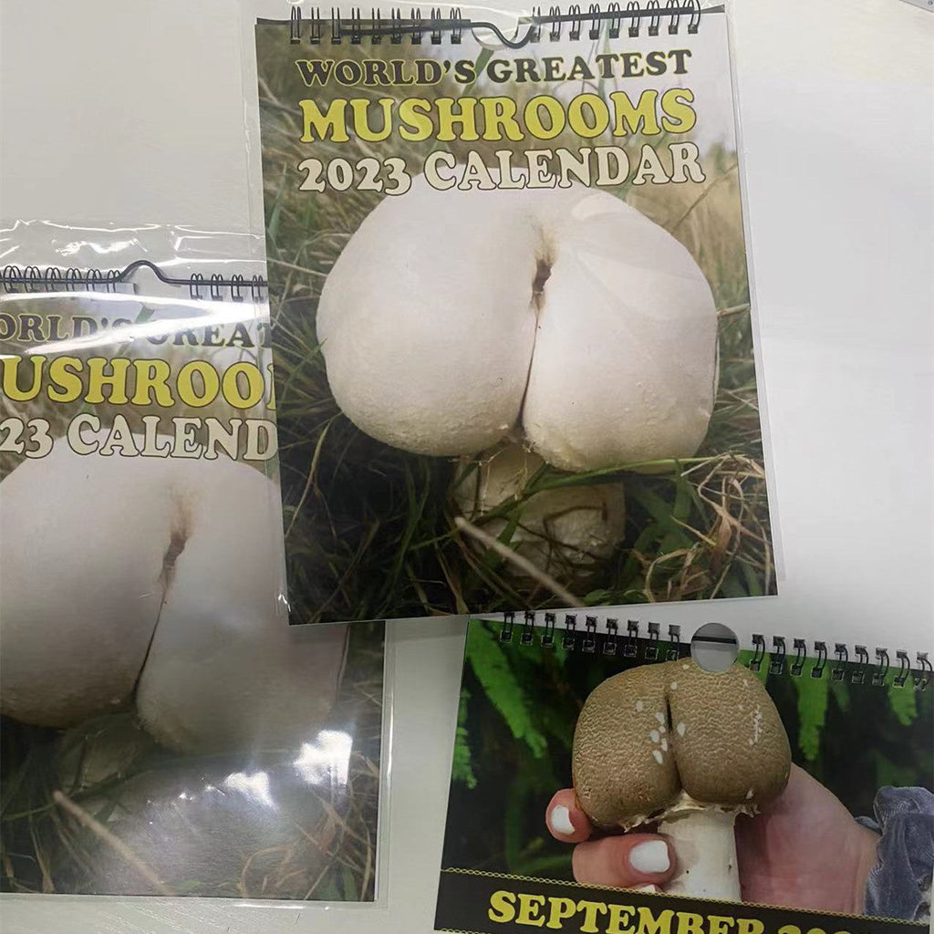2024 New Cross-border Calendar Great Mushroom Calendar Pi-Mart