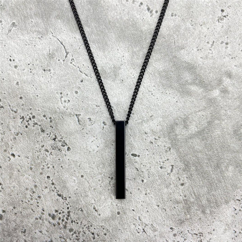 Rectangle Pendant Necklace - SJB-DIAMOND ELITES