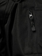 Men's Full Size Multi Buckle Water-Resistant Jacket Plus Size