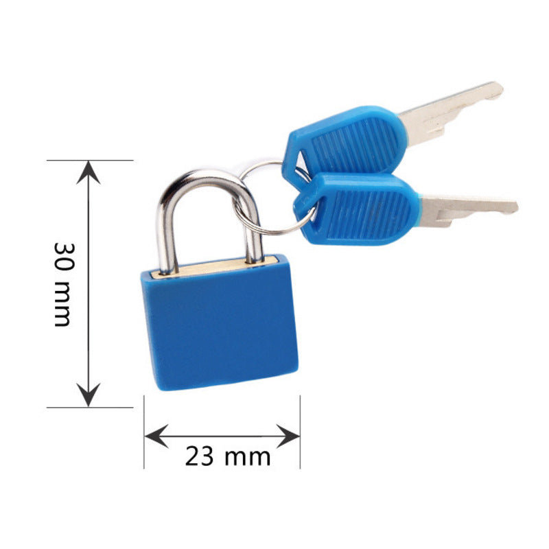 22MM Color Plastic Jacket Shell Padlock Pi-Mart