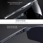 Luxury Elegent Sports Aluminum Magnesium Sunglasses Polarized Anti-Reflective shades For Women and Men With UV400 Protection - SJB-DIAMOND ELITES