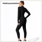 Women's Fashion Simple Solid Color Bodysuit - SJB-DIAMOND ELITES