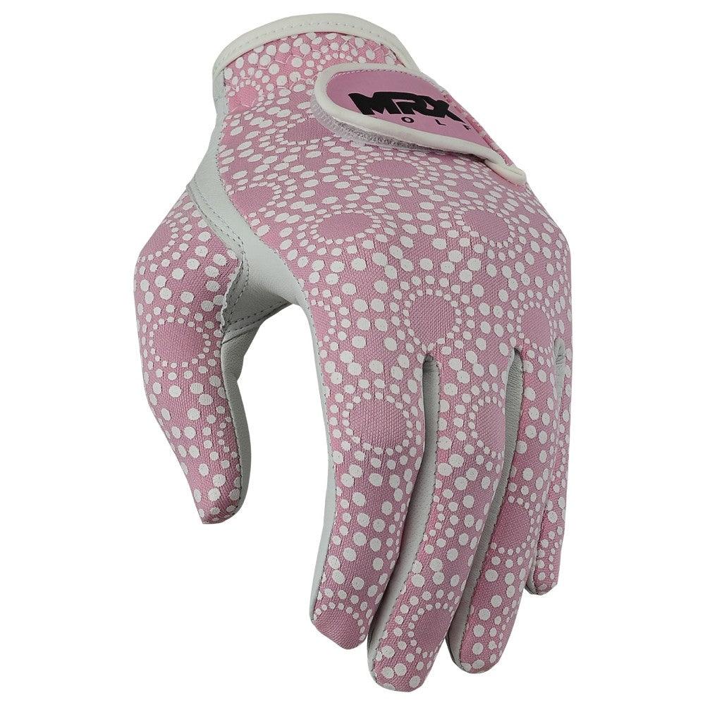 New Women Golf Gloves Cabretta Leather Pink MRX Products