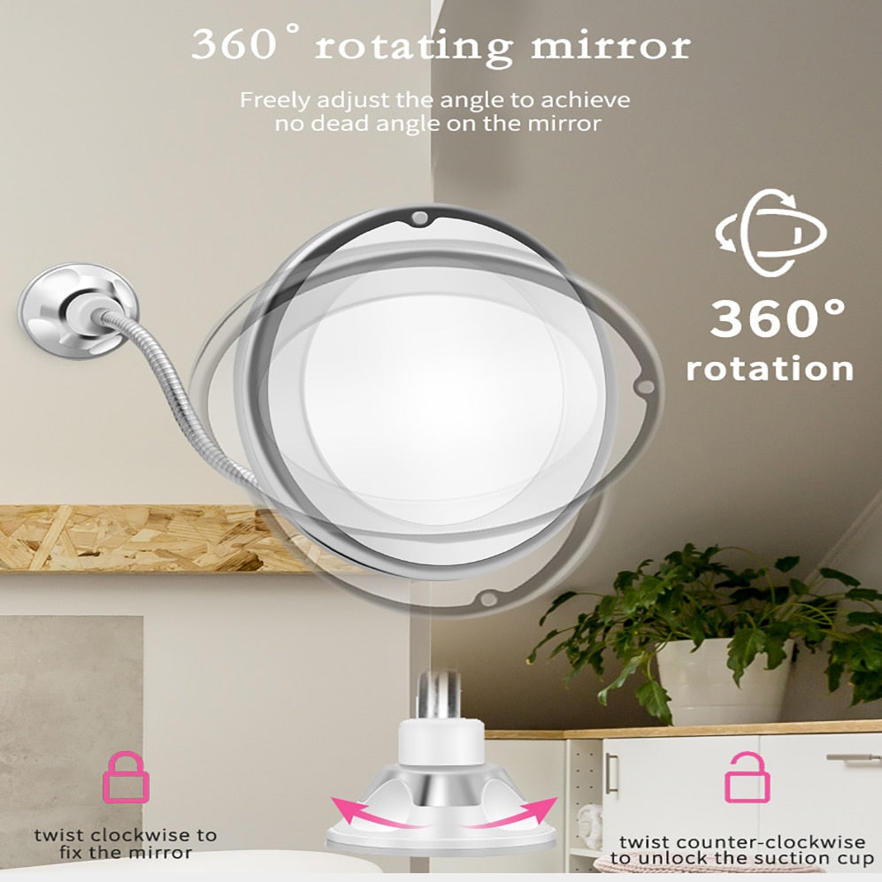 LED Lighted Makeup Mirror - SJB-DIAMOND ELITES