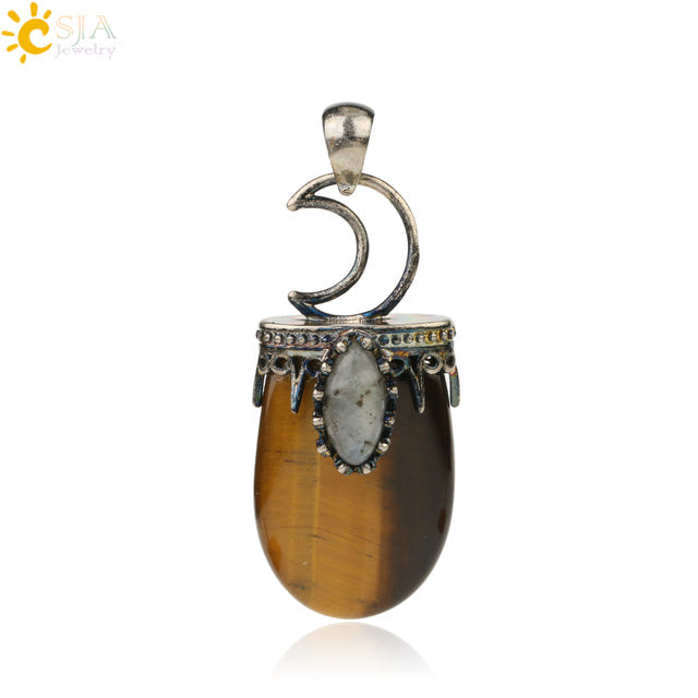 Natural Stone Antique Necklace Pi-Mart