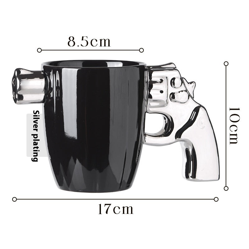 Creative Fiveshooter Ceramic Explosion-proof Mug Pi-Mart