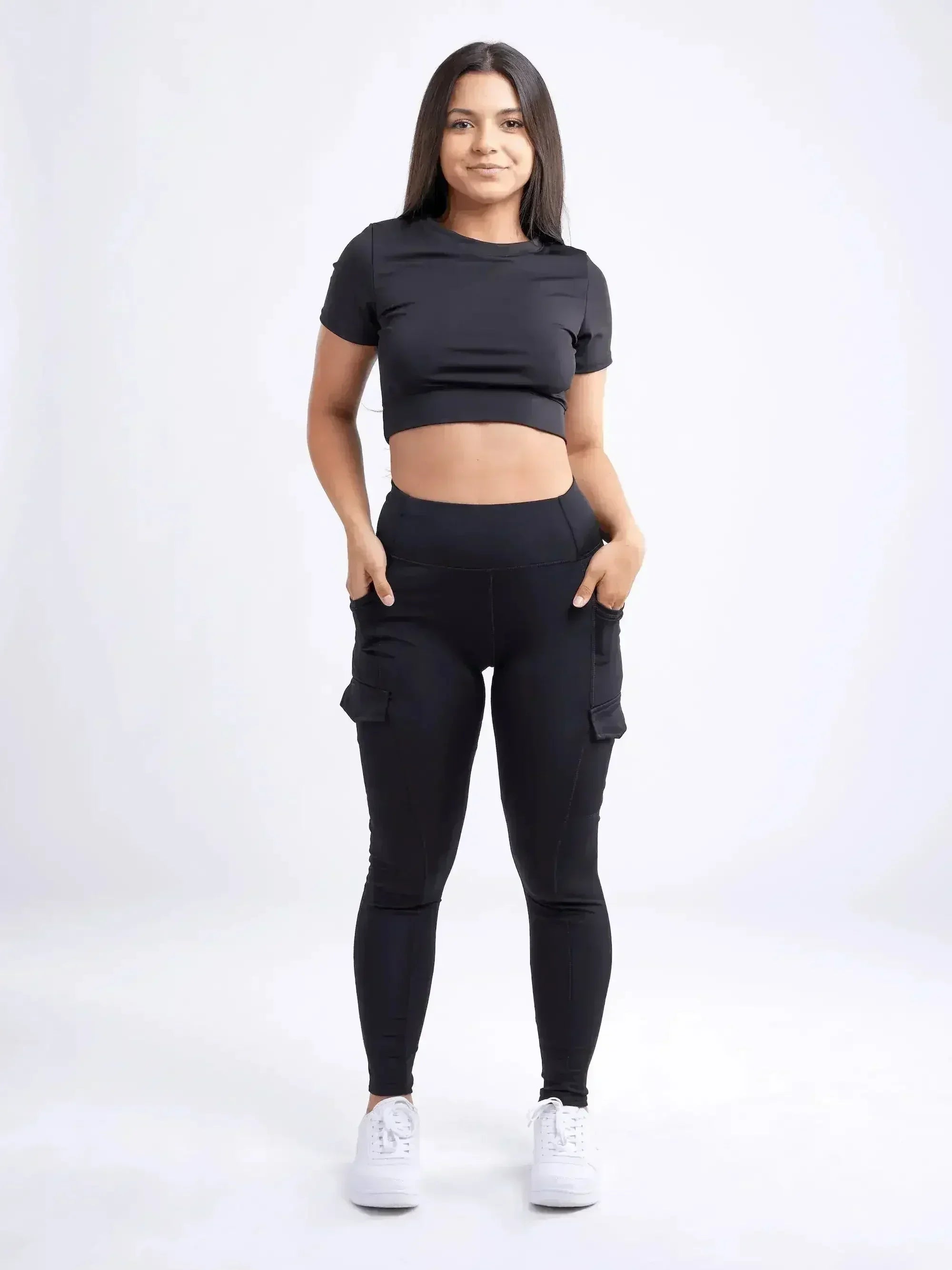 Short-Sleeve Crop Top - SJB-DIAMOND ELITES