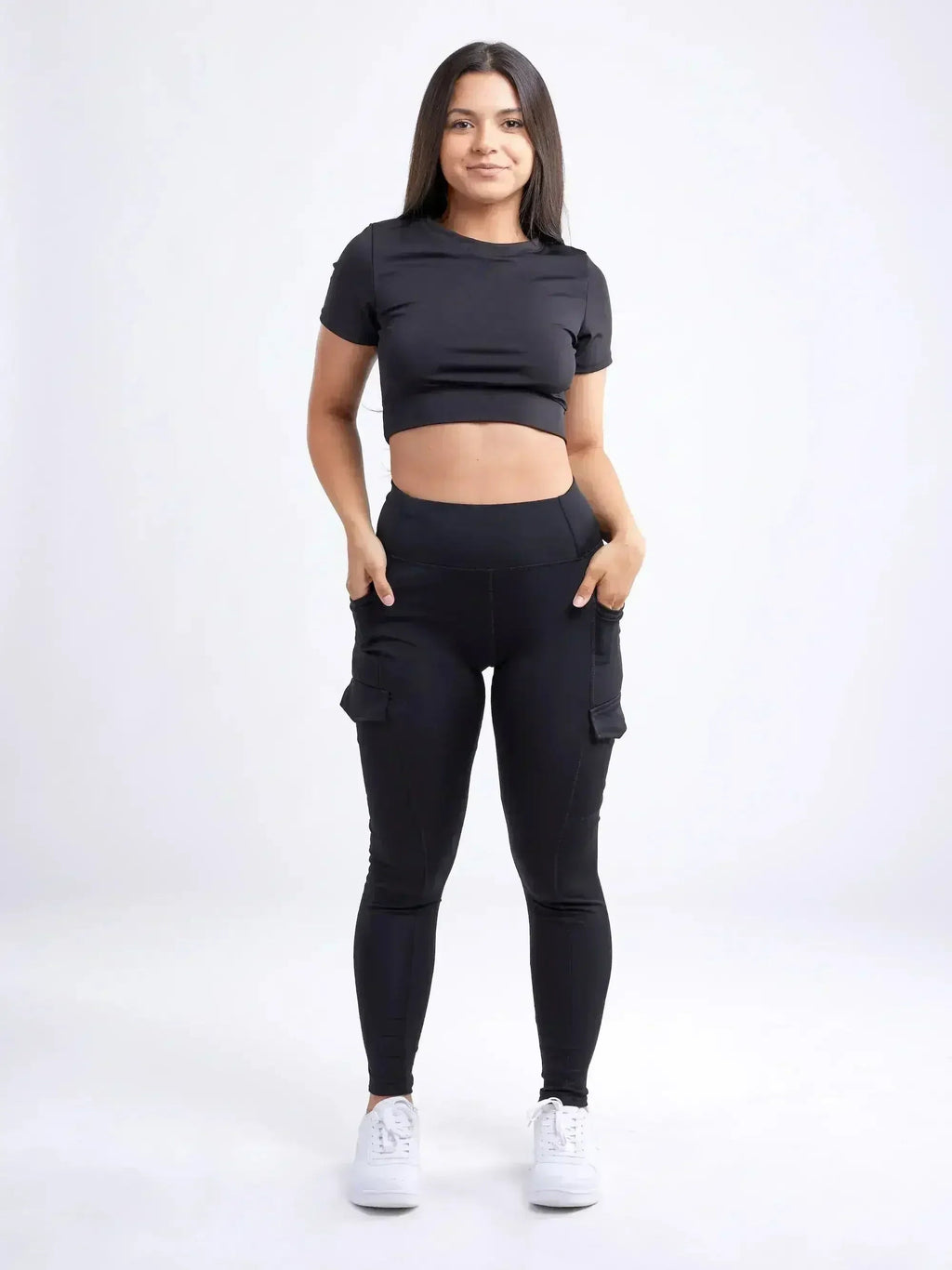 Women's Lightweight Short-Sleeve Crop Top - Workout & Casual - SJB-DIAMOND ELITES