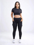 Women's Lightweight Short-Sleeve Crop Top - Workout & Casual - SJB-DIAMOND ELITES