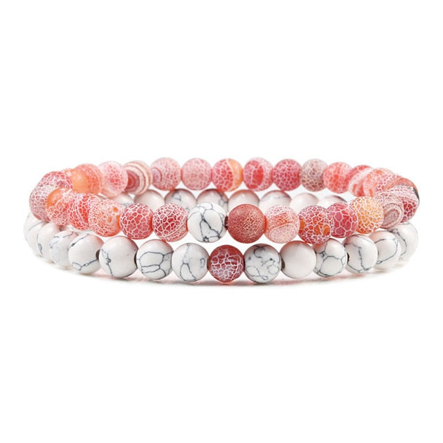 Tiger Eye Beaded Couples Bracelets - SJB-DIAMOND ELITES
