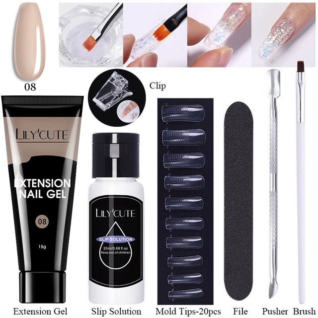 Extension Gel Set - SJB-DIAMOND ELITES