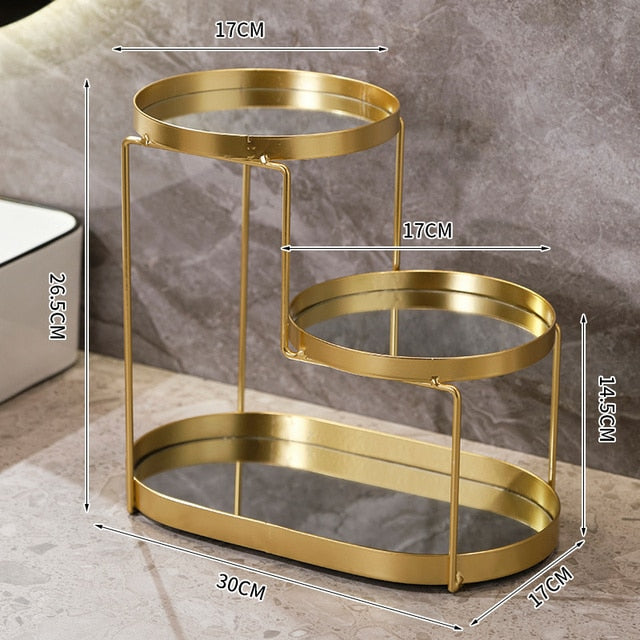 Bathroom Cosmetics Storage Organizer Pi-Mart