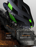 Bicycle Helmet Full Boud Edage Belt Fly Net Unisex Breathable Integrated Mountain Bike Riding Head Lootquake LLC