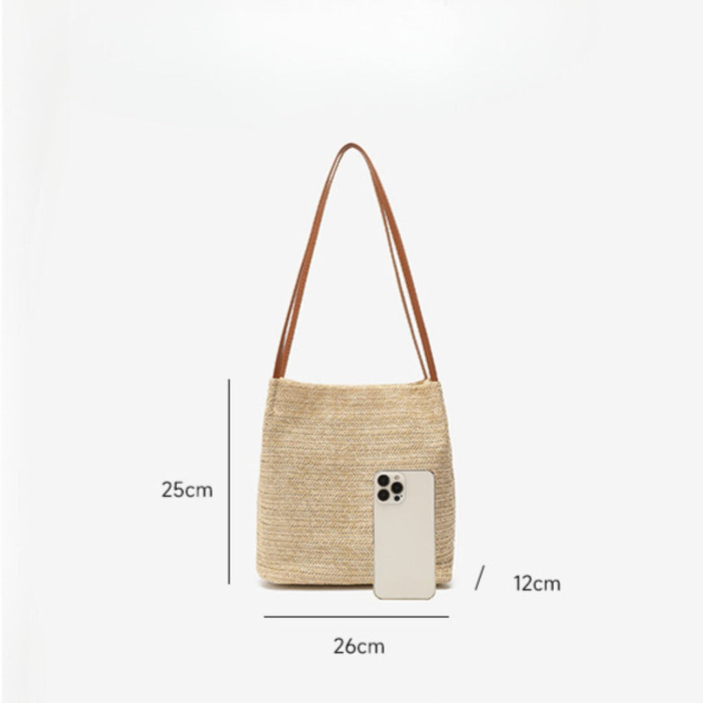 Woven hobo, summer bohemian hobo shoulder purse, magnetic buckle shoulder tote, summer beach straw bag - SJB-DIAMOND ELITES
