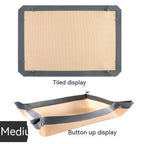 Thick Fiber Baking Pan Mat Silica Gel Pad Baking Tool Pi-Mart
