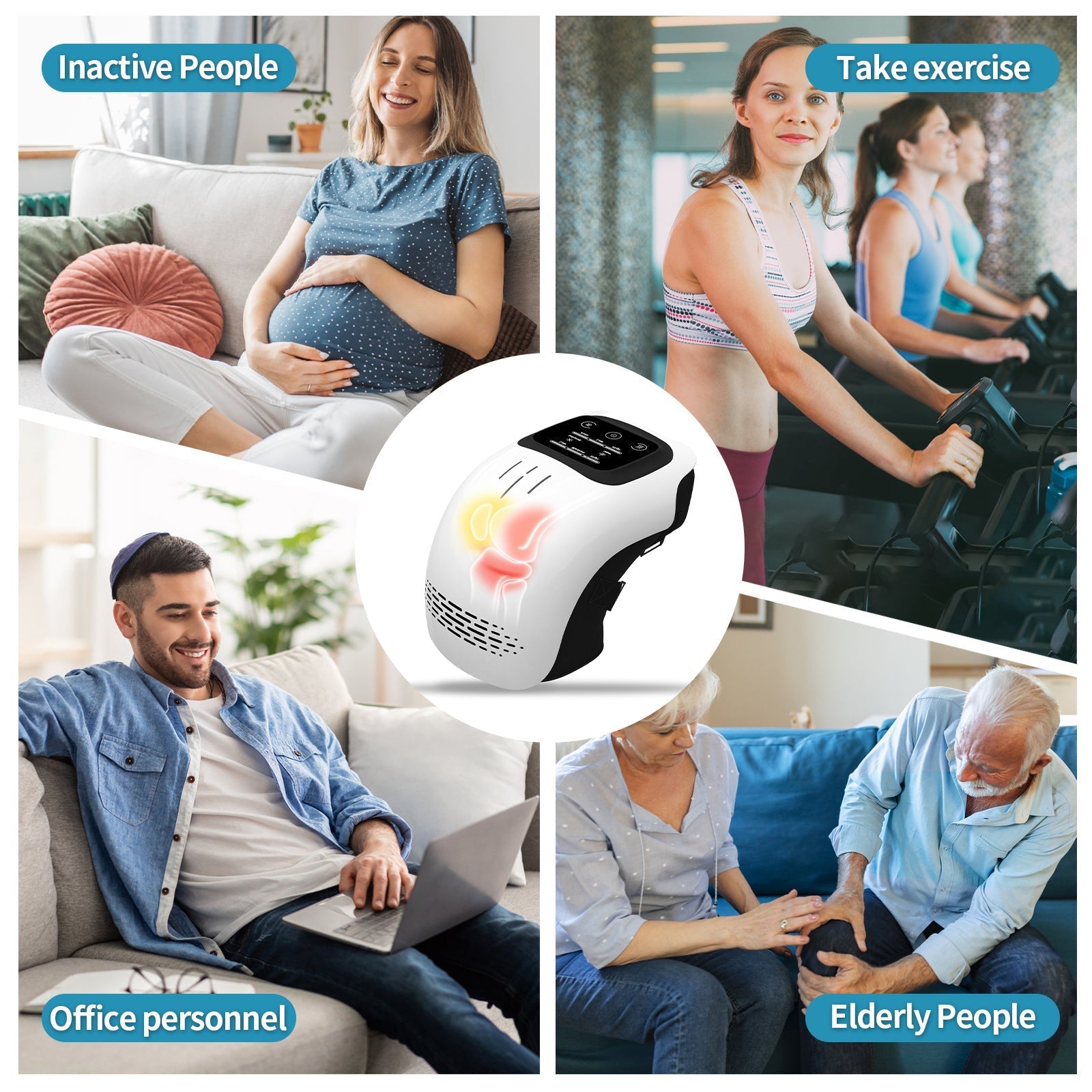 Intelligent Knee Massager Electric Knee Physiotherapy Lootquake LLC