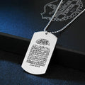 Classic Military Necklace - SJB-DIAMOND ELITES