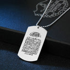 Classic Military Necklace - SJB-DIAMOND ELITES