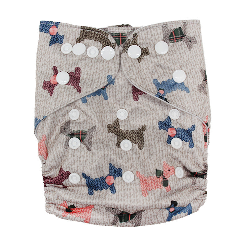 Washable Cloth Diapers Baby Waterproof Adjustable breathable Pi-Mart