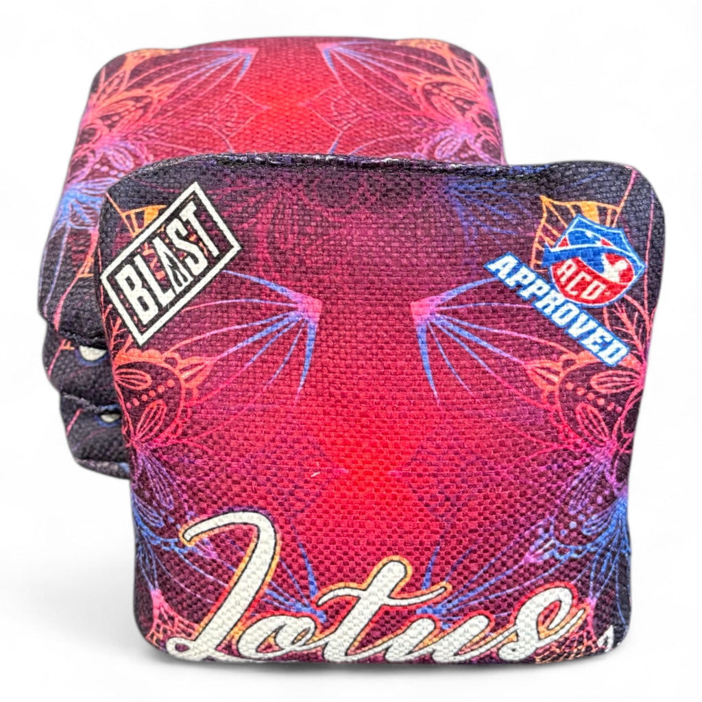 Lotus Pro Cornhole Bags (4/7) ACO Approved blastcornhole