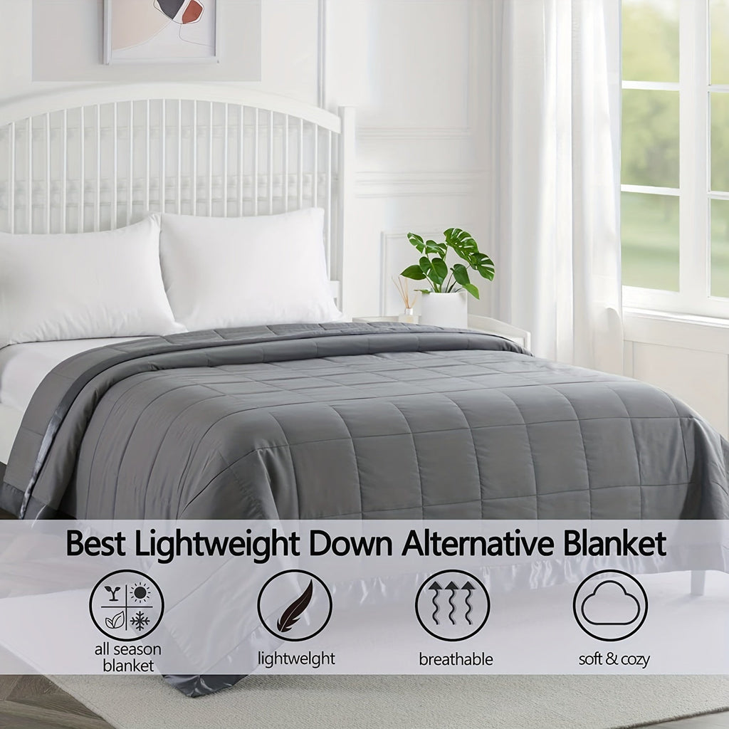 1pc Cooling Quilt For Hot Sleepers Breathable Soft Keep Cool Summer Blanket For Bed Couch Sofa Down Alternative Filling Lootquake LLC