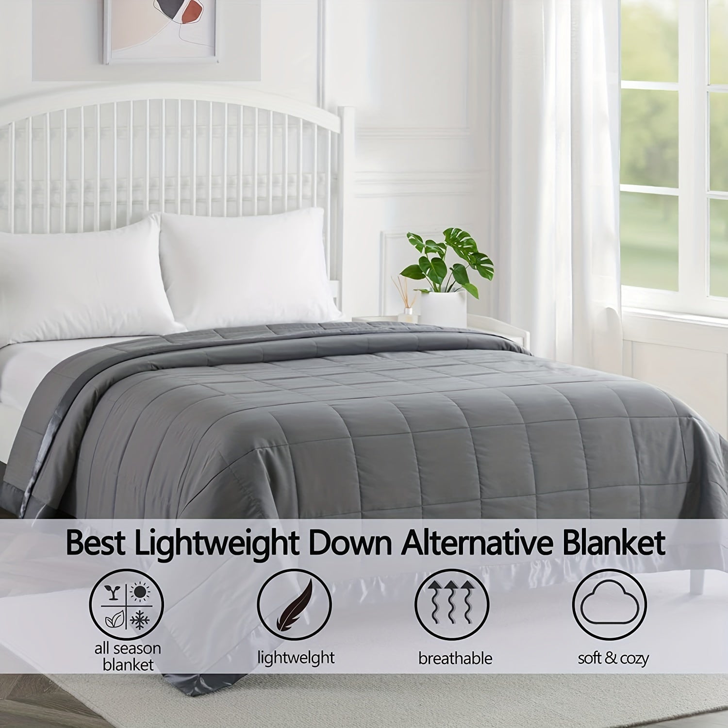 1pc Cooling Quilt For Hot Sleepers Breathable Soft Keep Cool Summer Blanket For Bed Couch Sofa Down Alternative Filling Lootquake LLC
