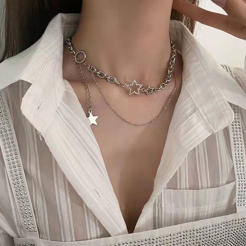 Star Charms Necklace - SJB-DIAMOND ELITES