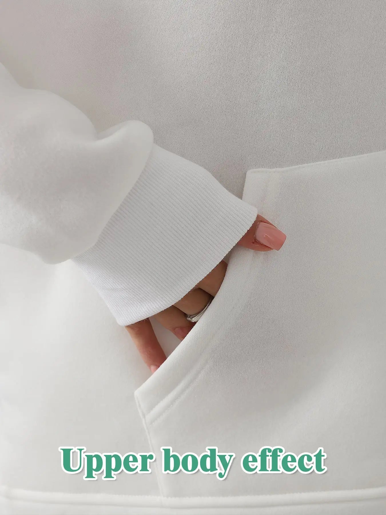 Women's Fashionable Casual Solid Color Long Sleeved Sweatshirt Set - SJB-DIAMOND ELITES