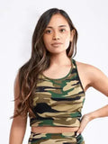 Racerback Training Crop Tank – Lightweight & Breathable for Workouts - SJB-DIAMOND ELITES