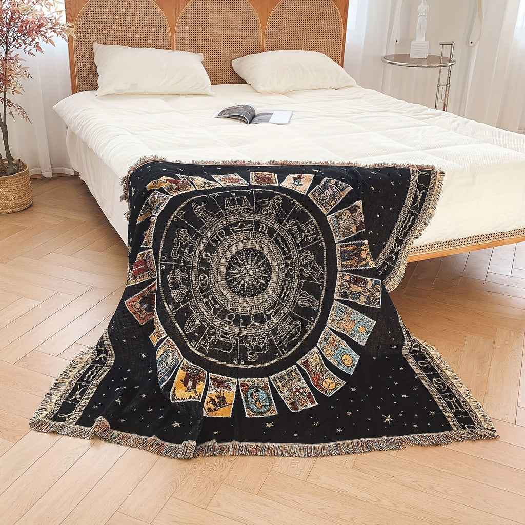 1PC Picnic Mat, Outdoor Travel Picnic Blanket, Camping Blanket, Sofa Cover Blanket Decorative Tablecloth, Indoor Wall Hanging Decorative Blanket