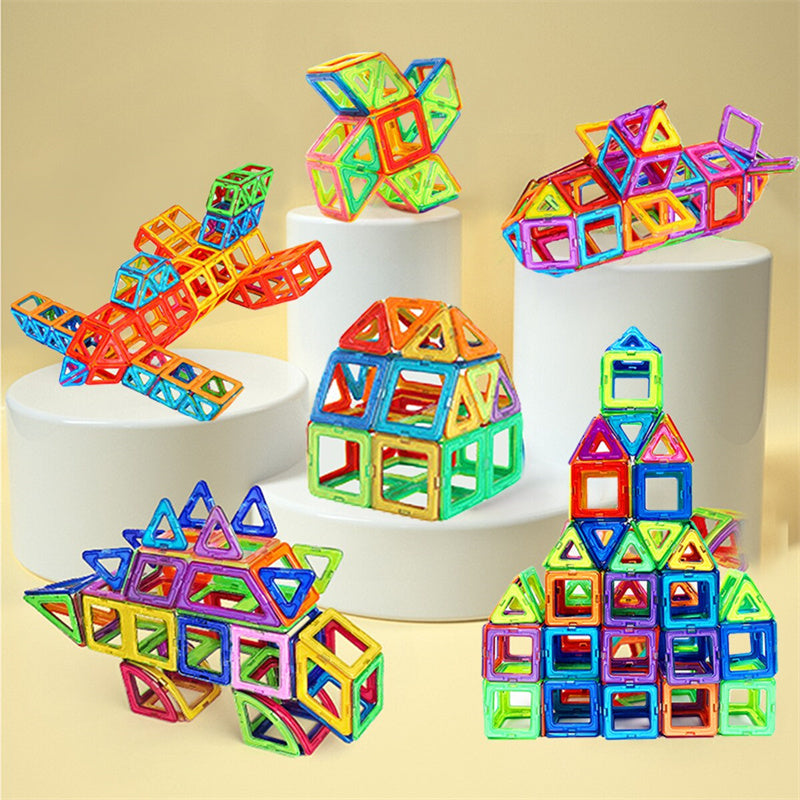 Magnetic Building Blocks DIY Magnets Toys For Kids Designer Construction Set Gifts For Children Toys Pi-Mart