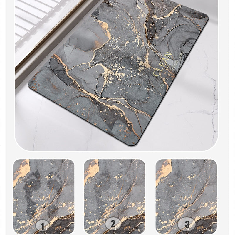 Bathroom Soft Rugs Pi-Mart
