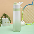 Spray Water Bottle For Girls Outdoor Sport Fitness Water Cup Large Capacity Spray Bottle Drinkware Travel Bottles Kitchen Gadgets Pi-Mart