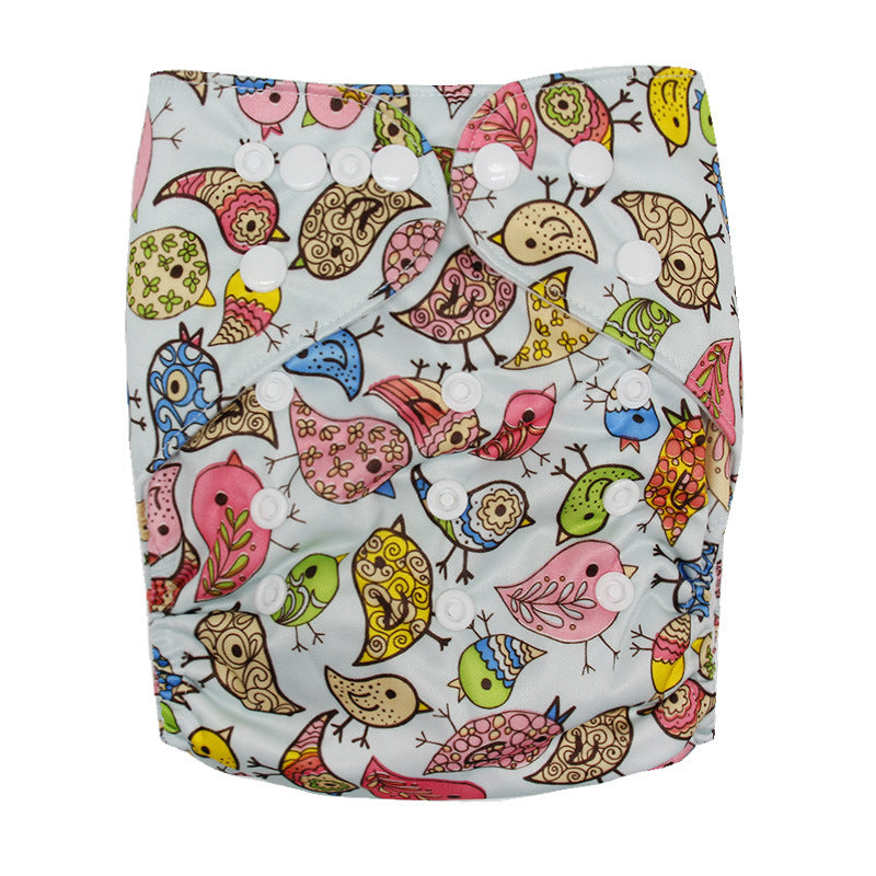 Washable Cloth Diapers Baby Waterproof Adjustable breathable Pi-Mart