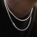 European And American Men's Titanium Steel Gold-plated Necklace
