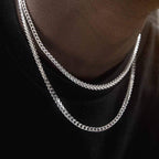 European And American Men's Titanium Steel Gold-plated Necklace
