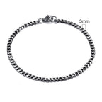 Vnox Men's Chunky Curb Chain Bracelet Pi-Mart